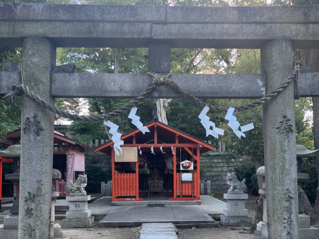 鴫野神社の鳥居